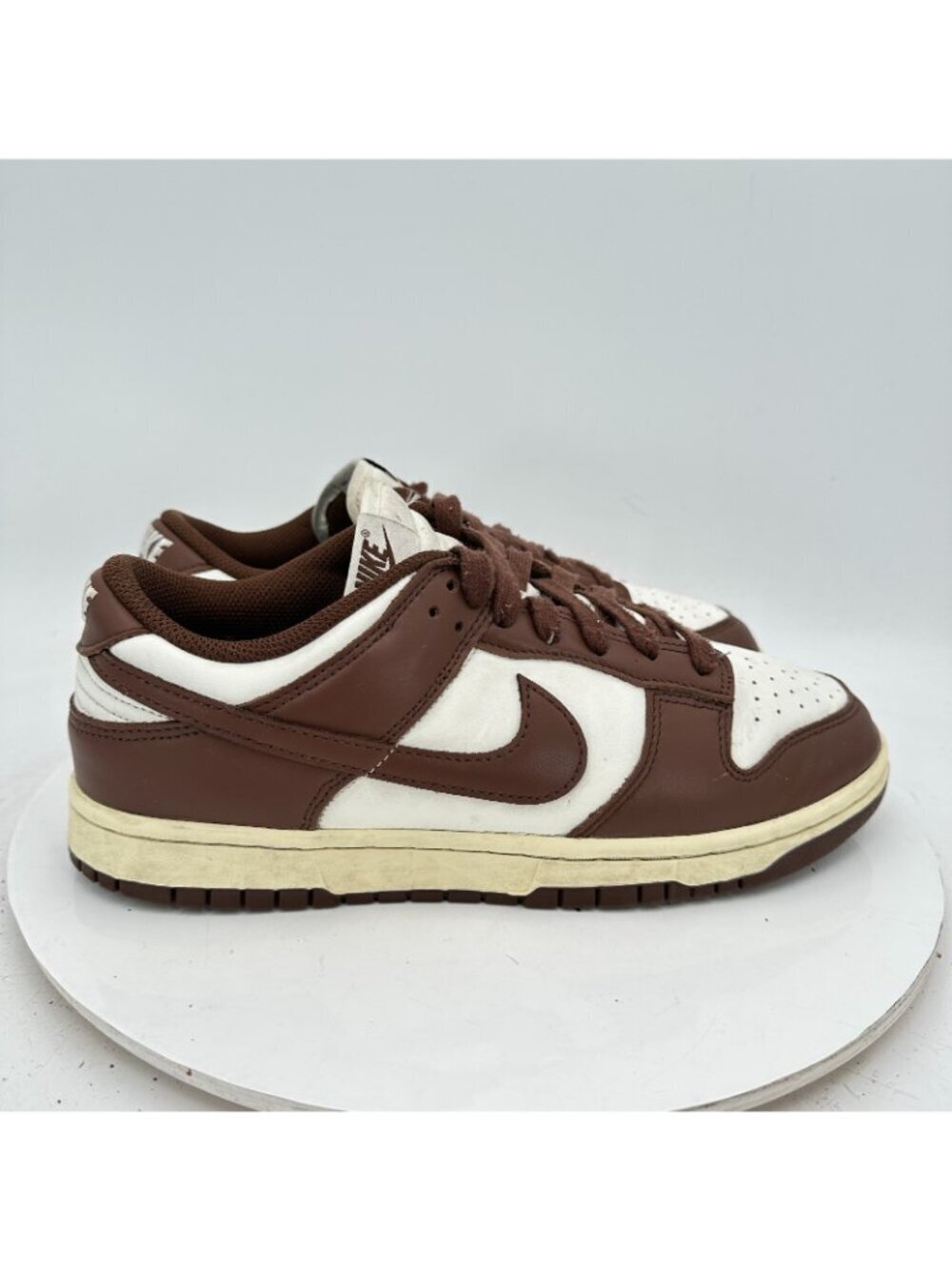 Nike Dunk Low Cacao Wow Women Size 10 DD1503-124 Sail Brown Training Shoes - Picture 4 of 11